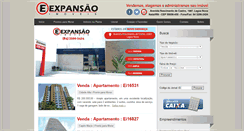 Desktop Screenshot of imobiliariaexpansao.com.br